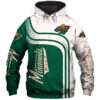 Minnesota Wild Hoodie Zip Hoodie Pullover Gift for Fans 0