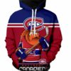 Montreal Canadiens Hoodie 3D Ultra-Cool Long Sleeve Gift for Fans Montreal Canadiens Hoodie 3D UltraCool Long Sleeve Gift for Fans 0