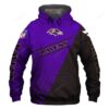 Nfl Baltimore Ranves 3D All Over Print Zip Up Hoodie Option NFL Baltimore Ranves 3D All Over Print Zip up Hoodie Option 1