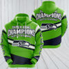 Nfl Champions By Fanatics Seattle Seahawks 3D Hoodie NFL Champions By Fanatics Seattle Seahawks 3D Hoodie 1