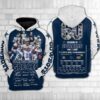 Nfl Dallas Cowboys All Time Greats 3D All Over Print Zip Up Hoodie Option NFL Dallas Cowboys All Time Greats 3D All Over Print Zip up Hoodie Option 1
