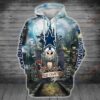 NFL Dallas Cowboys Halloween With Jack Skellington 3D All Over Print Zip up Hoodie Option 1