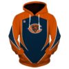 NFL Football Chicago Bears 3D All Over Printed Hoodie Zip Up Hoodie 1