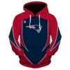 Nfl Football New England Patriots 3D All Over Printed Hoodie, Zip Up Hoodie NFL Football New England Patriots 3D All Over Printed Hoodie Zip Up Hoodie 1