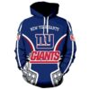 Nfl Football New York Giants 3D All Over Printed Hoodie, Zip Up Hoodie NFL Football New York Giants 3D All Over Printed Hoodie Zip Up Hoodie 1