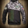 Nfl Green Bay Packers Camo 3D All Over Print Zip Up Hoodie Option NFL Green Bay Packers Camo 3D All Over Print Zip up Hoodie Option 1
