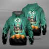 Nfl Green Bay Packers Halloween Jack Skellington Men And Women 3D Hoodie Zip Hoodie Green Bay Packers 3D Shirt NFL Green Bay Packers Halloween Jack Skellington Men and Women 3D Hoodie Zip Hoodie Green Bay Packers 3D Shirt 1