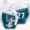 Nfl Jacksonville Jaguars Leonard Fournette 3D All Over Print Zip Up Hoodie Option NFL Jacksonville Jaguars Leonard Fournette 3D All Over Print Zip up Hoodie Option 1