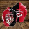 Nfl Kansas City Chiefs 3D All Over Print Zip Up Hoodiezip Up Hoodie NFL Kansas City Chiefs 3D All Over Print Zip up HoodieZip Up Hoodie 1
