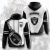 Nfl Las Vegas Raiders 3D All Over Print Zip Up Hoodie Option NFL Las Vegas Raiders 3D All Over Print Zip up Hoodie Option 1