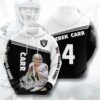 Nfl Las Vegas Raiders Derek Carr 3D All Over Print Zip Up Hoodie Option NFL Las Vegas Raiders Derek Carr 3D All Over Print Zip up Hoodie Option 1