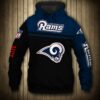 NFL Los Angeles Rams 3D Hoodie 1