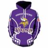 Nfl Minnesota Vikings 3D Printed Hoddie NFL Minnesota Vikings 3D Printed Hoddie 1