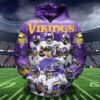 Nfl Minnesota Vikings Team 3D All Over Print Zip Up Hoodie Option NFL Minnesota Vikings Team 3D All Over Print Zip up Hoodie Option 1