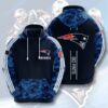 Nfl New England Patriots 3D All Over Print Zip Up Hoodie Option NFL New England Patriots 3D All Over Print Zip up Hoodie Option 1