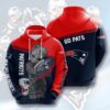 NFL New England Patriots Groot Go Pats 3D All Over Print Zip up Hoodie Option 1