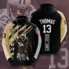 Nfl New Orleans Saints Michael Thomas 3D All Over Print Zip Up Hoodie Option NFL New Orleans Saints Michael Thomas 3D All Over Print Zip up Hoodie Option 1