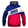 NFL New York Giants For Unisex 3D All Over Print Zip up Hoodie Option 1