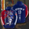 NFL New York Giants Odell Beckham Jr For Men 3D Hoodie 0