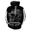 NFL Oakland Raiders 3D All Over Printed Hoodie Zip Up Hoodie 1