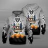 Nfl Oalkand Raiders Jack Skellington The Nightmare Before Christmas 3D All Over Print Zip Up Hoodie Option NFL Oalkand Raiders Jack Skellington The Nightmare Before Christmas 3D All Over Print Zip up Hoodie Option 1