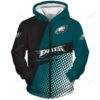 NFL Philadelphia Eagles Men and Women 3D Zip Up Hoodie and Hoodie Philadelphia Eagles 3D Shirt for Fans 1