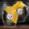 Nfl Pittsburgh Steelers 3D All Over Print Zip Up Hoodiezip Up Hoodie NFL Pittsburgh Steelers 3D All Over Print Zip up HoodieZip Up Hoodie 1