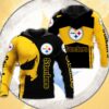 NFL Pittsburgh Steelers 3D All Over Printed Hoodie Zip Up Hoodie Style 3 1