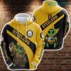 NFL Steelers Hoodie 3D Baby Yoda Pittsburgh Steelers Unique Gift 0