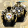 NFL Steelers Hoodie 3D Native American Logo Pittsburgh Steelers Gift NFL Steelers Hoodie 3D Native American Logo Pittsburgh Steelers Gift 0