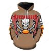 NFL Tampa Bay Buccaneers For Unisex 3D All Over Print Zip up Hoodie Option 1