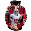 NFL Torrey Smith San Francisco 49ers 3D Hoodie 1