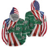 NHL Dallas Stars American Flag 3D Full Over Print Hoodie Zip Hoodie Sweater Tshirt 3 1