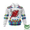 Nhl New Jersey Devils Autism Awareness Custom Name Number White Puzzle, Nhl 3D All Over Print Hoodie Zip Hoodie NHL New Jersey Devils Autism Awareness Custom Name Number white puzzle NHL 3D All Over Print Hoodie Zip Hoodie 1