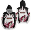 NHL Phoenix Coyotes Lighting 3D Full Over Print Hoodie Zip Hoodie Sweater Tshirt 3 1