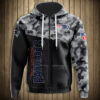New England Patriots Military Hoodie 3D Zip Hoodie 3D Zip Hoodie Long Sleeve New Season 0