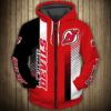 New Jersey Devils Hoodie 3D Cute Design Pullover Nhl 0