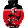 New Jersey Devils Hoodie 3D UltraCool Long Sleeve Gift for Fans 0
