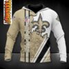 New Orleans Saints 3D Football NFL Hoodie 0