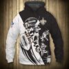 New Orleans Saints Hoodie 3D Cartoon Player Cute Zip Hoodie 0