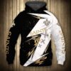 New Orleans Saints Hoodie Thunder Graphic Gifts for Fans 0