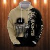 New Orleans Saints Hoodie Ultra Death Graphic Gift for Halloween 0