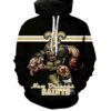 New Orleans Saints Hoodie UltraCool Design Pullover Nfl 0