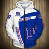 New York Giants Hoodie 3D Zip Hoodie Pullover Gift for Fans New York Giants Hoodie 3D Zip Hoodie Pullover Gift for Fans 0