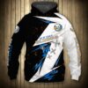 New York Islanders Hoodie 3D Thunder Design Pullover Nhl 0