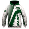 New York Jets 3D Zip Hoodie Zip Hoodie Pullover Nfl 0