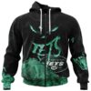 New York Jets Hoodie 3D Devil Eyes Gift for Fans New York Jets Hoodie 3D Devil Eyes Gift for Fans 0