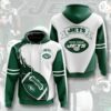 New York Jets Hoodie Flame Balls Graphic Gift for Fans 0