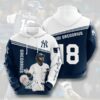 New York Yankees Custom Sport All Over Print Hoodie 3D 13 0