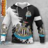 Newcastle United FC 3D Hoodie 0